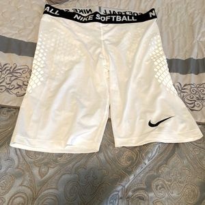 Nike, softball sliding shorts. Size Large.